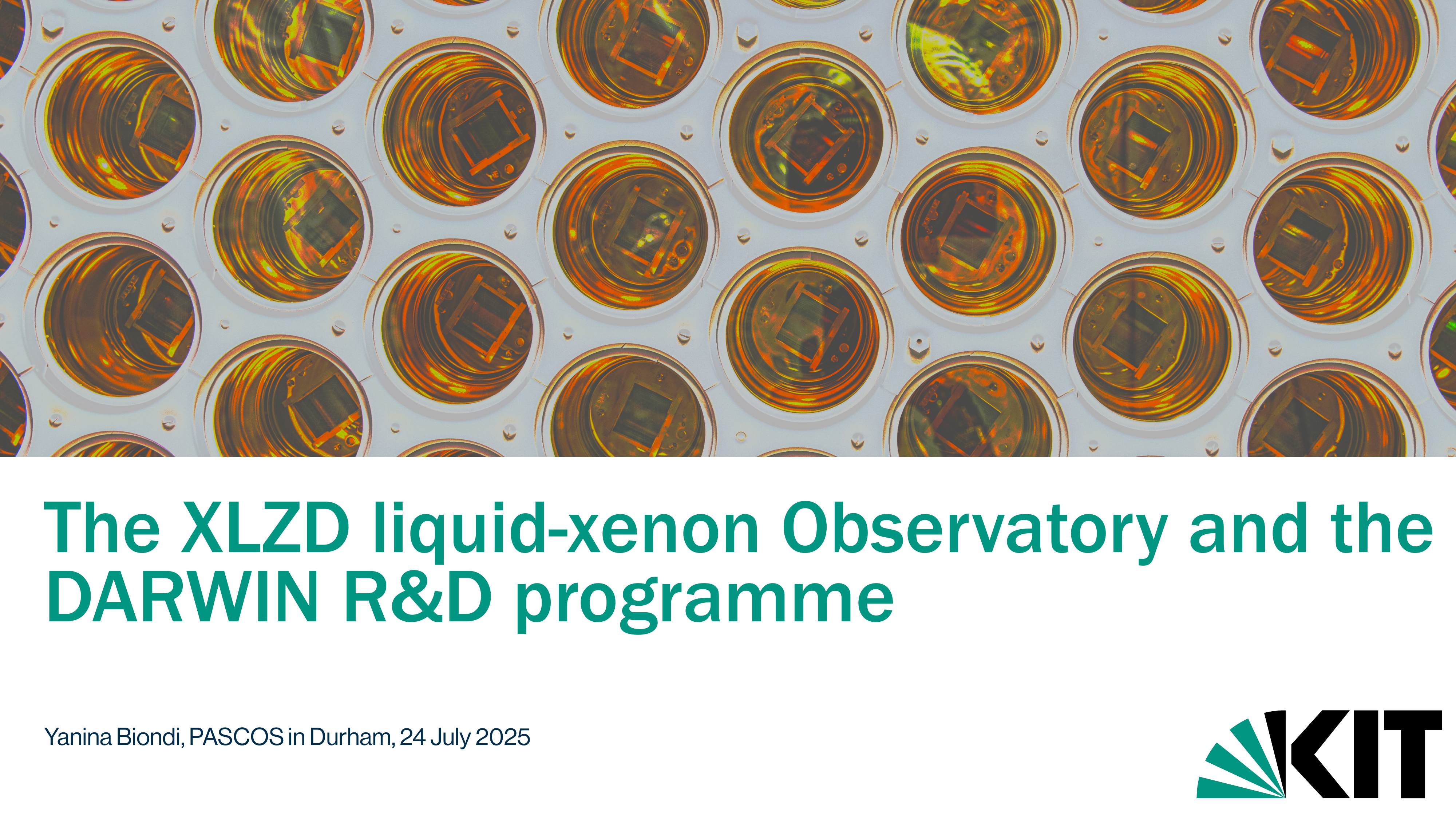 First slide of The XLZD liquid-xenon observatory and the DARWIN R&D programme